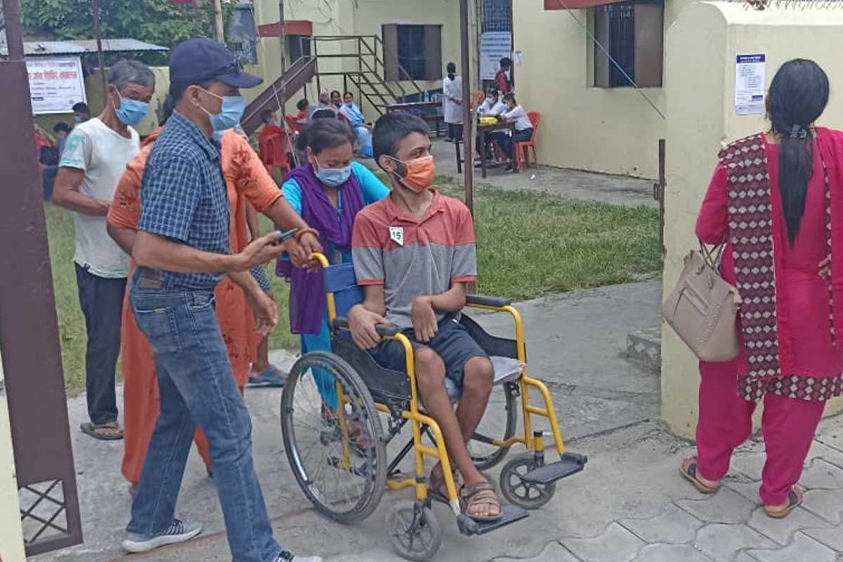 विराटनगर महानगरका अपांगता भएका व्यक्तिहरुको स्वास्थ्य परीक्षण गरिने