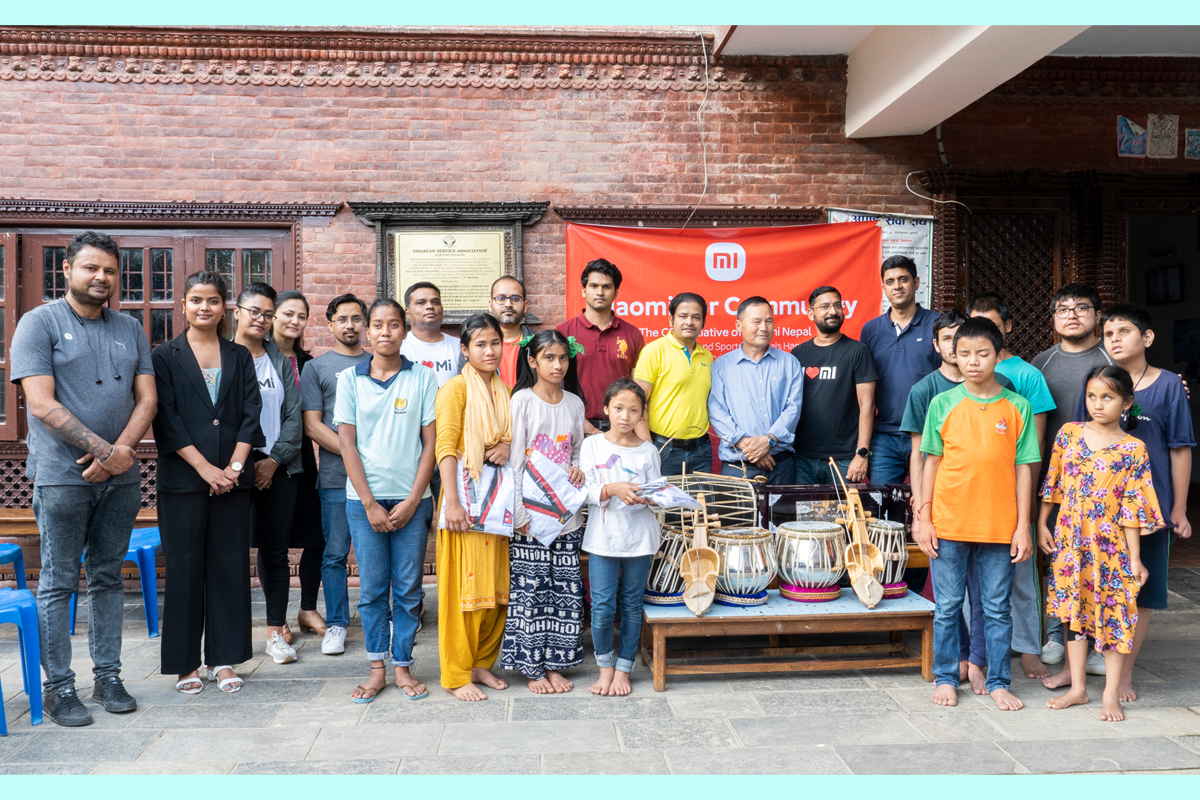 डीएसए स्कुललाई शाओमी नेपालको सहयोग